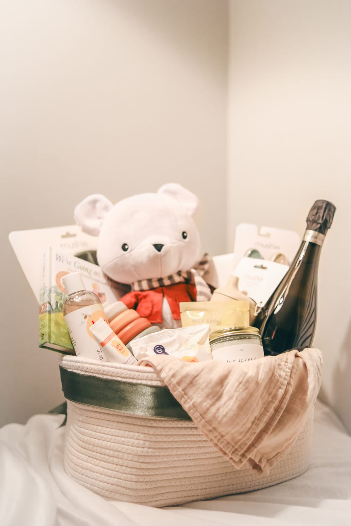 Custom Welcome Baby Care Gift Box - Small