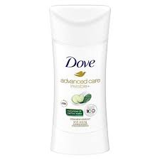 Dove Advanced Care Invisible Deodorant Cucumber + Cactus Water 2.6oz