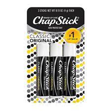 ChapStick Classic Original .45oz 3pk