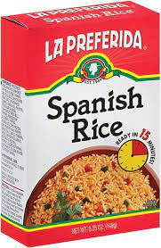 La Preferida Spanish Rice Box  5.25oz