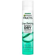 Garnier Fructis Dry Shampoo Deep Cleansing Invisible Aloe Clean 4.4 oz