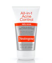Neutrogena Daily Face Scrub All-in-1 Acne Control 4.2 fl oz