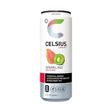 Celsius Energy Drink Kiwi Guava 12 fl oz 12pk