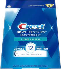 Crest 3D Whitestrips 1 Hour Express Level 12, 20 ct