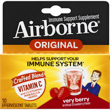 Airborne Vitamin C Very Berry 18 tablets