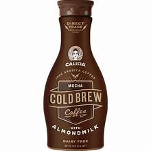 Califia Farms Mocha Cold Brew Coffee With Almond Milk 48oz
