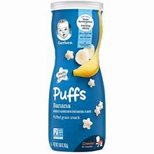 Gerber Puffs Baby Snacks Banana 1.48 oz