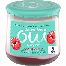 Oui Dairy Free Raspberry Yogurt 5oz