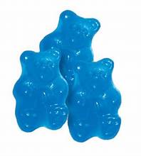Beary Blue Raspberry Gummi Bears 10oz