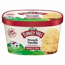 Turkey Hill French Vanilla Premium Ice Cream 46oz