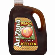 Arizona Peach Iced Tea Zero Calorie Gallon