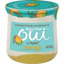 Oui Dairy Free Mango  Yogurt 5oz