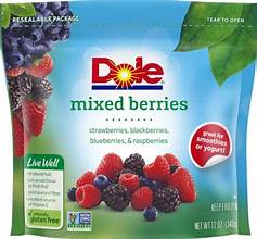 Dole Frozen Mixed Berries 12oz