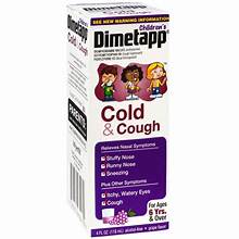 Children's Dimetapp Cold & Cough Grape 4 fl oz
