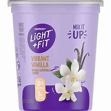 Dannon Light & Fit Vibrant Vanilla Yogurt 32oz