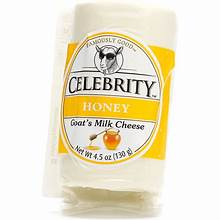 Celebrity Goat's Milk Cheese Honey 4oz