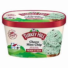 Turkey Hill Choc Mint Chip Premium Ice Cream 46oz