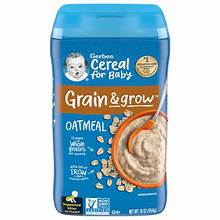 Gerber 1st Foods Grain + Grow Oatmeal 16oz