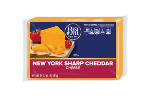 Best Yet New York Sharp Cheddar Cheese 8oz