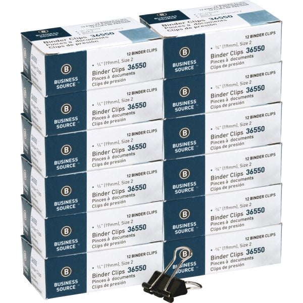 Business Source Binder Clips Small 144pk