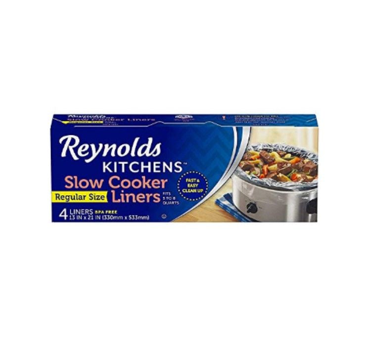 Reynolds Slow Cooker Liner Regular Size 4ct