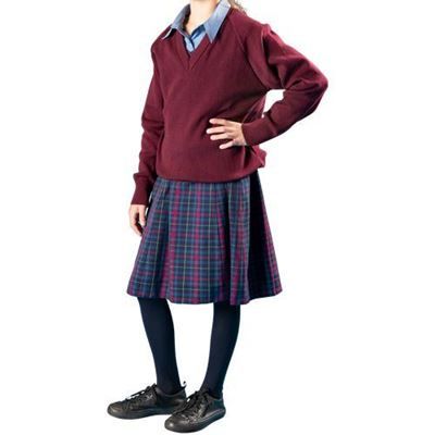 Skirt Pleated Tartan Junior