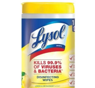 Lysol Advanced Cleaning/Disinfecting Wipes 72ct