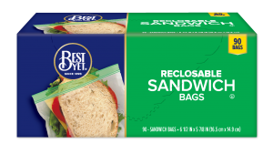 Best Yet Reclosable Sandwich Bags 90ct