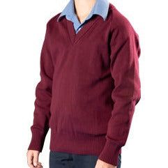 Sweater Burgandy Pullover