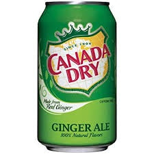 Canada Dry Ginger Ale Cans 12ct 12oz