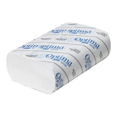 Optima Premium Multifold White Paper Towels 250pk 16ct