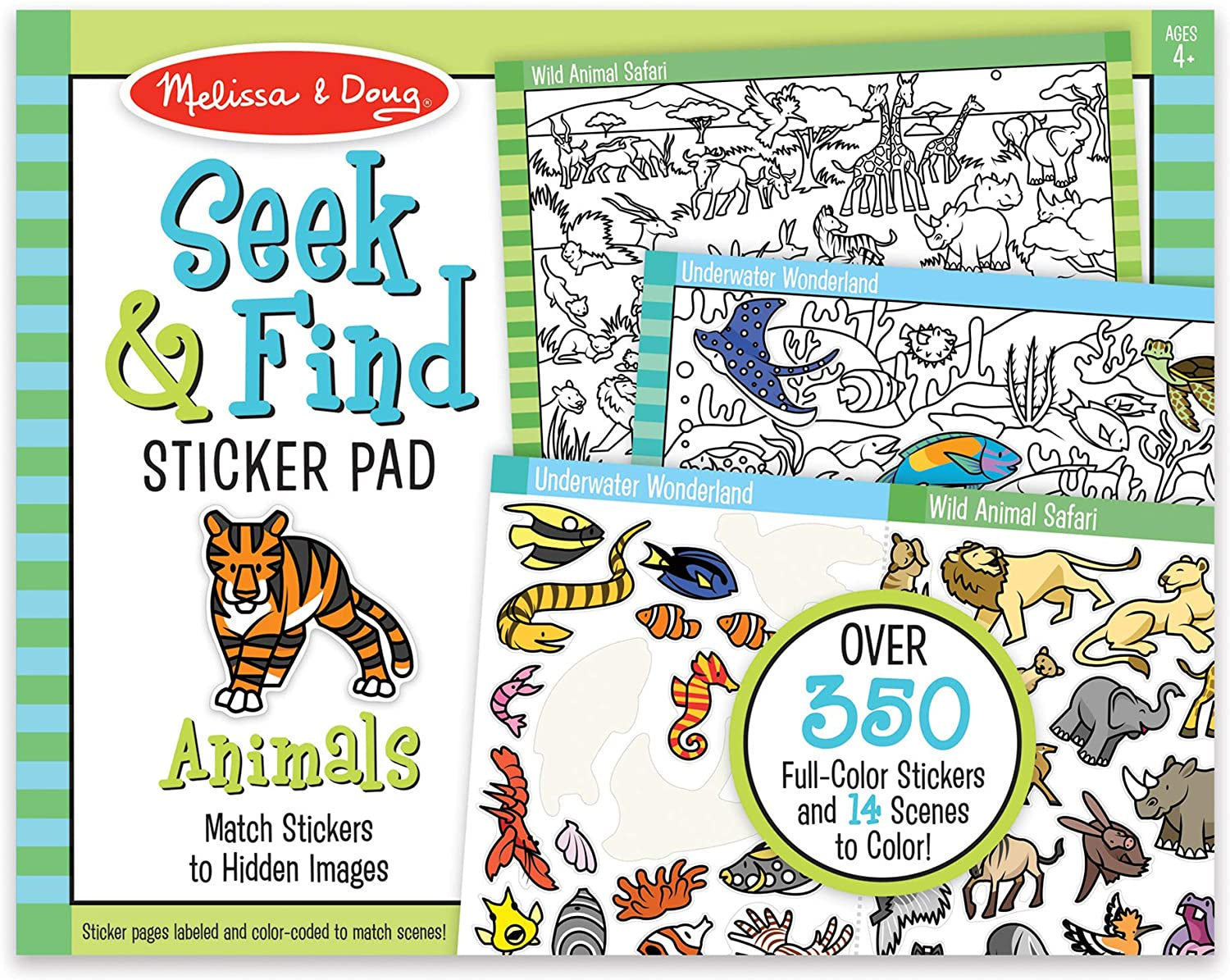 Melissa & Doug Seek & Find Sticker Pad