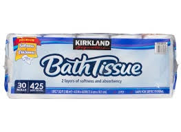 Kirkland Bath Tissue 30 Rolls 1425sq ft