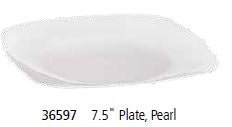 Lillian Plastic Retro Plates 7.5in 10ct
