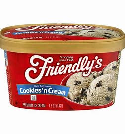 Friendly's Cookies and Cream Ice Cream 48oz