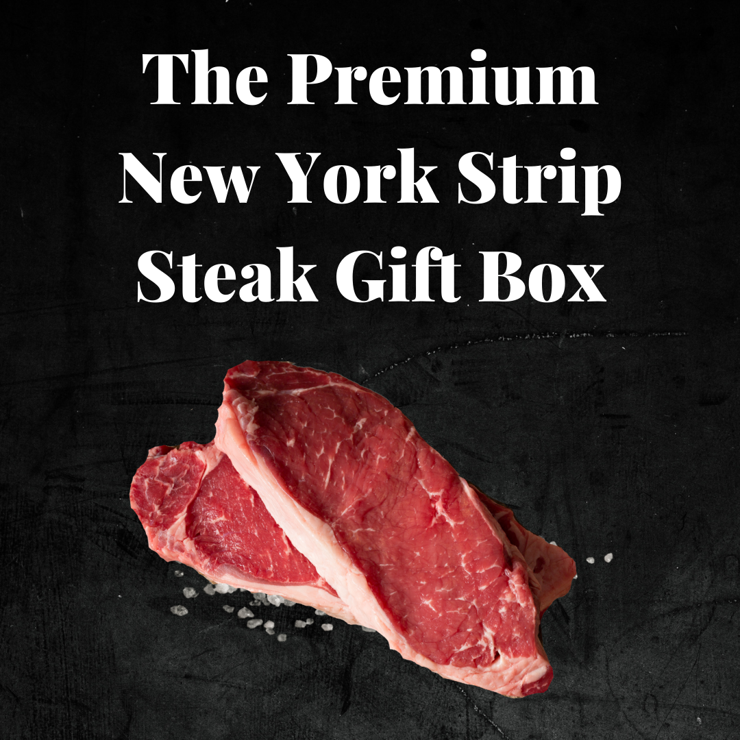The Premium New York Strip Steak Gift Box