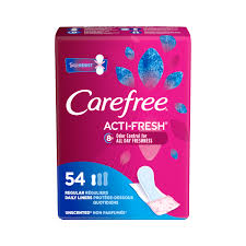 Carefree Pantiliner Acti-fresh Regular Daily To Go Unscented54ct