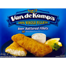 Van De Kamp's Beer Battered Fish Fillets 19oz