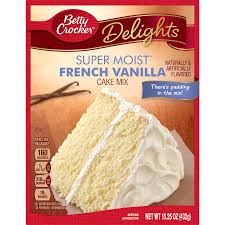 Betty Crocker French Vanilla Cake Mix 13.25oz