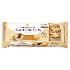 Crunchmaster Artisan Four Cheese Rice Crackers 3.5oz