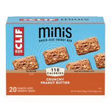 Clif Bar Minis Crunchy Peanut Butter 20ct  19.80oz
