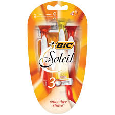 BIC Soleil Smooth 3 Blade Disposable Razor 4ct
