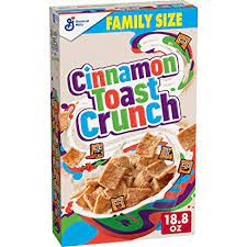 General Mills Cinnamon Toast Crunch Family Size 18.8oz