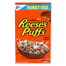 General Mills Reeses Puffs Family Size 19.7oz