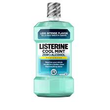 Listerine Cool Mint Zero Alcohol Mouthwash 33.8oz.