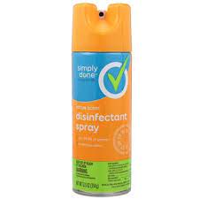 Simply Done Disinfectant Spray Citrus Scent 12.5oz