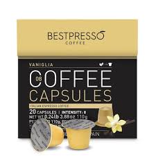Bestpresso Vaniglia Coffee Pods 20 Ct