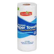 Our Family Premium Paper Towels White 1Roll