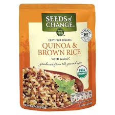 Seeds of Change Quinoa & Brown Rice with Garlic 8.5oz
