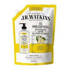 J.R. Watkins Hand Soap Gel Refill Lemon 34oz